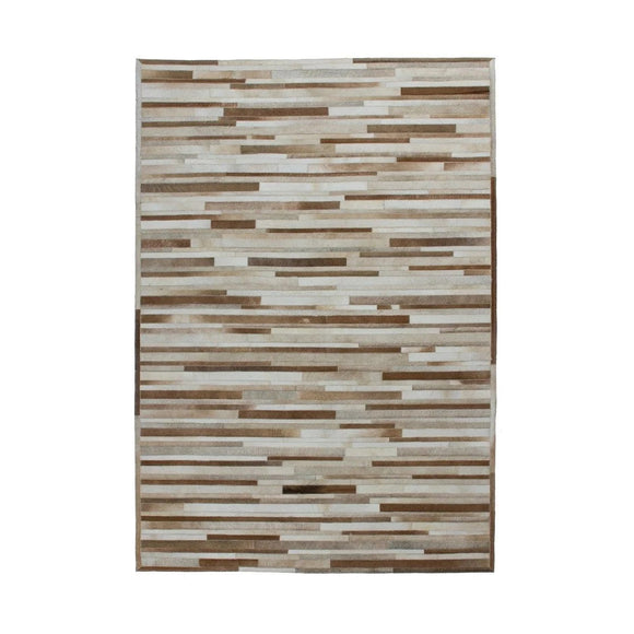 Tapis de salon cuir véritable glind