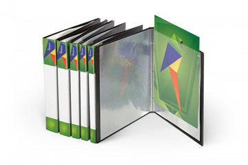 Chemise à pochettes forpus 40 a4 noir