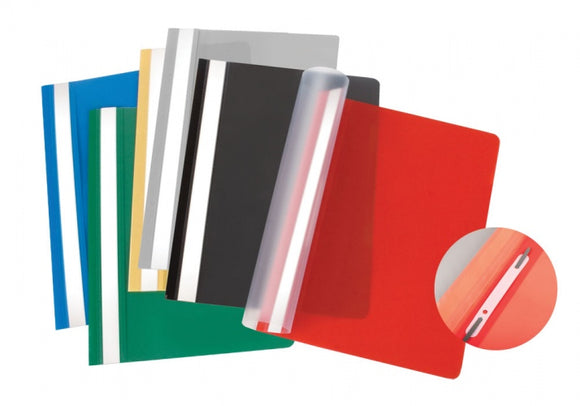 Classeur à couverture transparente Forpus Standart, A4, bleu