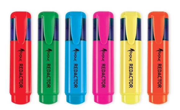Textmarker Forpus Redactor, 2-5 mm, Green 1212-006
