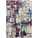Tapis coloré design et moderne AVON NAVY-1