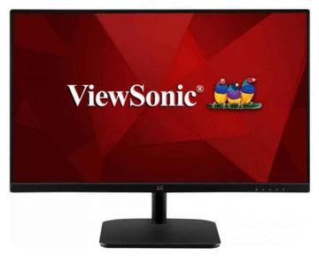 MONITOR ViewSonic 23.8 inch, home | office, IPS, Full HD (1920 x 1080), Wide, 250 cd/mp, 4 ms, HDMI | DisplayPort | VGA, "VA2432-MHD" (timbru verde 7 lei)