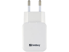 Chargeur secteur sandberg 440-57 double usb 24 + 1 a ue