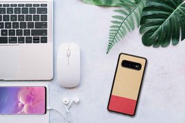 Coque pour smartphone MAN&WOOD Galaxy S10 Miss Match noire