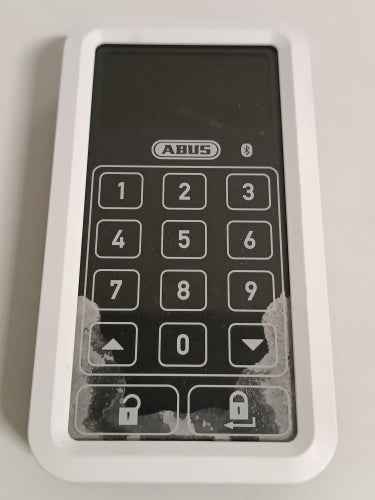 Ecost Customer Return Abus Hometec Pro Bluetooth Keypad CFT3100 Code Entry to Open