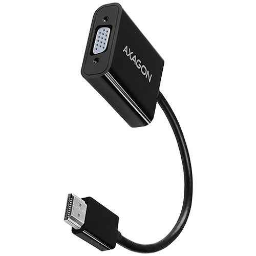 AXAGON RVH-VGAN, Adaptateur HDMI -> VGA, FullHD, Sortie audio