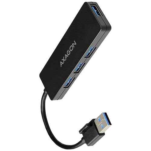 HUE-G1A Hub 4-portowy USB 3.2 Gen 1 SLIM, kabel Type-A 14cm
