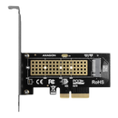 AXAGON The PCI-Express x4 internal adapter for connecting an NVMe M.2 SSD disk to a computer | PCEM2-N-1