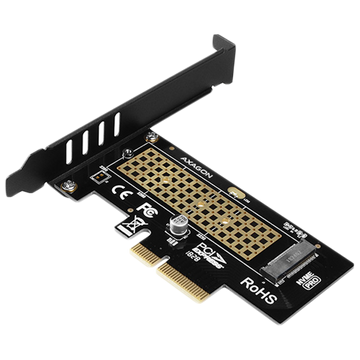AXAGON The PCI-Express x4 internal adapter for connecting an NVMe M.2 SSD disk to a computer | PCEM2-N - 0