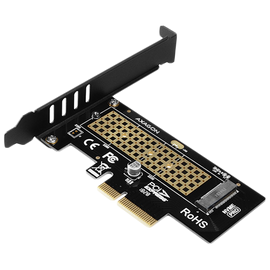 AXAGON PCEM2-N PCI-E 3.0 4x - M.2 SSD NVMe, up to 80mm SSD - 0