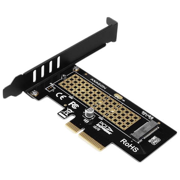 AXAGON PCEM2-N PCI-E 3.0 4x - M.2 SSD NVMe, up to 80mm SSD