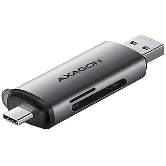 AXAGON Mobile USB 3.2 Gen 1card reader with USB-C and USB-A connectors | CRE-SAC
