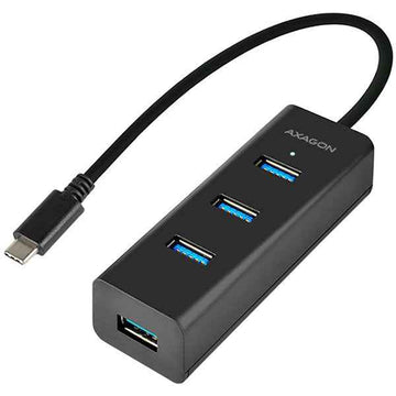 AXAGON HUE-S2C Hub de charge 4x USB 3.0, connecteur de charge MicroUSB, Type-C