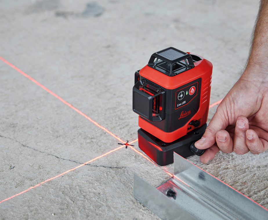 Pack laser leica lino l6rs multilignes rouges 3x360°