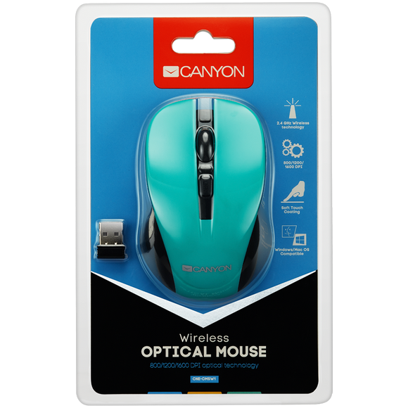 CANYON mouse MW-1 Wireless Green
