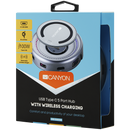 CANYON hub DS-7 7in1 USB-C Wireless Space Grey