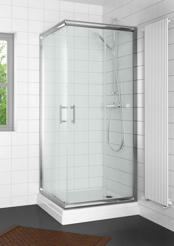 Receveur de douche carré RIHO DAVOS 261 100x100x4,5cm, avec pieds et tablier