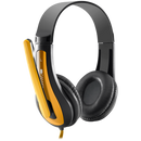 CANYON PC headset HSC-1 PC Mic Flat 2m Black Yellow-3