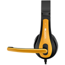 CANYON PC headset HSC-1 PC Mic Flat 2m Black Yellow-4