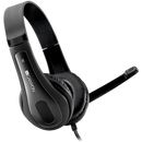 CANYON PC headset HSC-1 PC Mic Flat 2m Black-1
