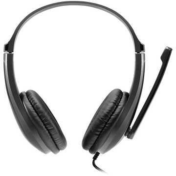 CANYON PC headset HSC-1 PC Mic Flat 2m Black - 0