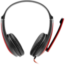CANYON PC headset HSC-1 PC Mic Flat 2m Black Red-2