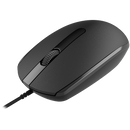 CANYON M-10, Canyon Wired optical mouse with 3 buttons, DPI 1000, with 1.5M USB cable, black, 65*115*40mm, 0.1kg-2