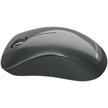 CANYON MW-11, 2.4 GHz Wireless mouse,with 3 buttons, DPI 1200, Battery:AAA*2pcs,Black,67*109*38mm,0.063kg - 0