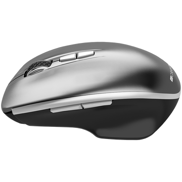 CANYON MW-21, 2.4 GHz Wireless mouse,with 7 buttons, DPI 800/1200/1600, Battery:AAA*2pcs,Dark gray72*117*41mm 0.075kg - 0