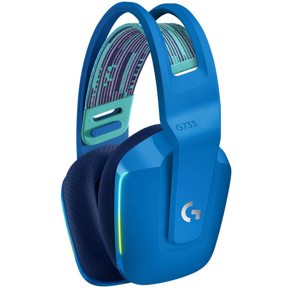 Logitech Lightspeed Gaming Headset G733 blue