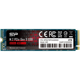 Silicon Power P34A80 M.2 2000 Go PCI Express 3.0 SLC NVMe