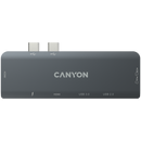 CANYON hub DS-5 7in1 Thunderbolt 3 Space Grey-4