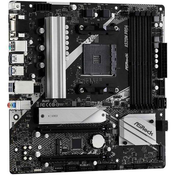 Asrock A520M Pro4 Socket AM4 micro ATX