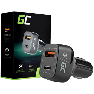 Green Cell CAD33 USB-C Power Delivery + USB Quick Charge