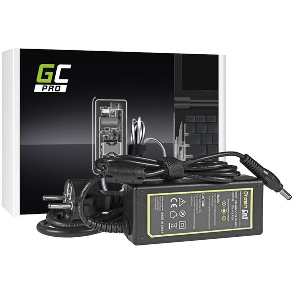 Chargeur/adaptateur secteur green cell pro pour asus/toshiba satellite 65 w