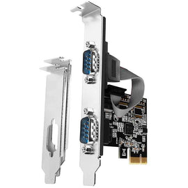 AXAGON PCI-Express card with two 250 kbps serial ports | PCEA-S2N