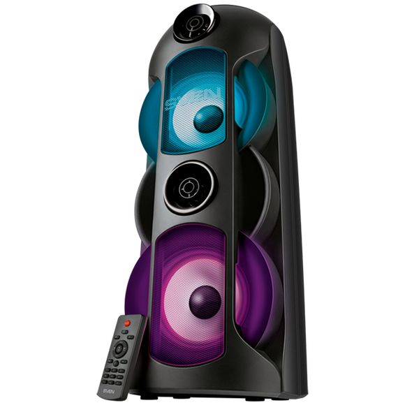 Speaker SVEN PS-720, black (80W, TWS, Bluetooth, FM, USB, microSD, LED-display, 4400mA*h)