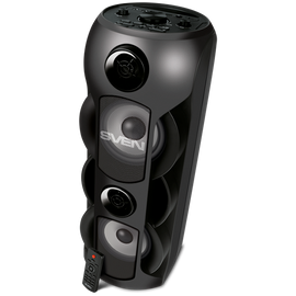 Speaker SVEN PS-720, black (80W, TWS, Bluetooth, FM, USB, microSD, LED-display, 4400mA*h) - 0