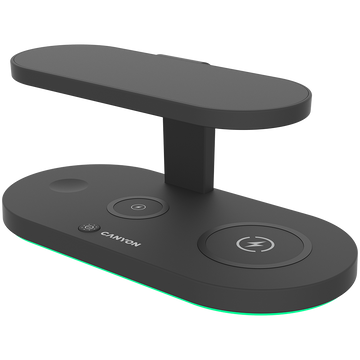 Chargeur sans fil CANYON WS-501 15W 5en1 UV Noir