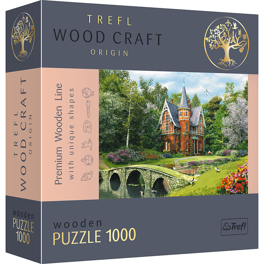 Puzzle en bois TREFL Maison victorienne 1000 pièces