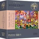 Puzzle en bois trefl monde magique 500+1 pièces
