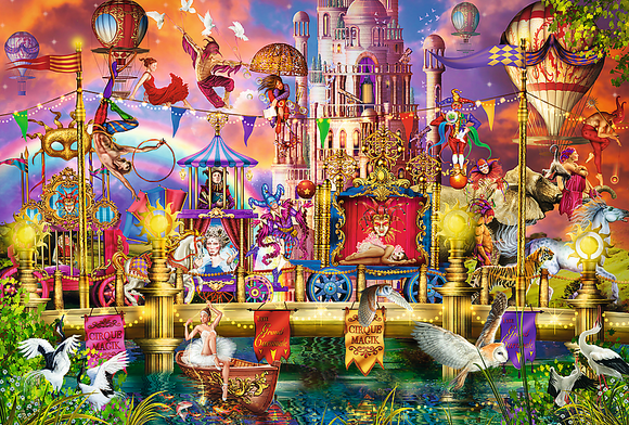 Puzzle en bois trefl monde magique 500+1 pièces