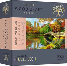 Puzzle en bois TREFL Central Park Manhattan New York 500+1 pièces