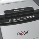 Destructeur de documents Rexel Optimum AutoFeed+ 100XP, coupe croisée, format P4, 34 l (remplace Rexel Auto+ 90X)