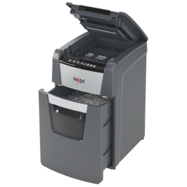 Destructeur de documents Rexel Optimum AutoFeed+ 150XP, coupe croisée, format P4, 44 l (remplace Rexel Auto+ 130X)