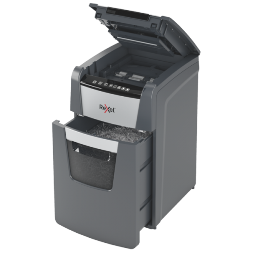 Destructeur de documents Rexel Optimum AutoFeed+ 150XP, coupe croisée, format P4, 44 l (remplace Rexel Auto+ 130X)