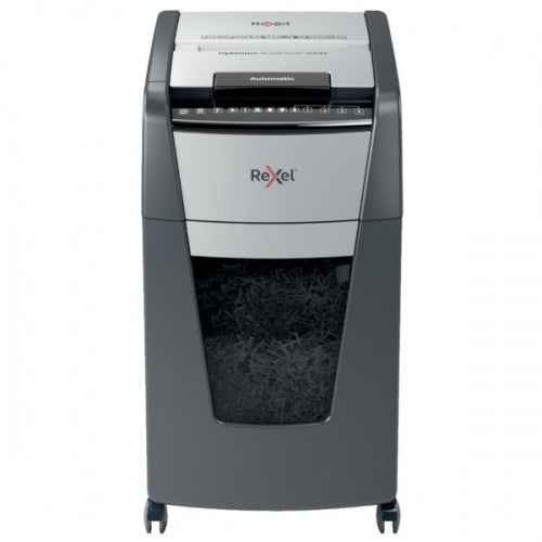 Rexel Optimum AutoFeed+ 225X Paper Shredder Cross shredding 4x25mm P-4 60 L, 55 dB, Pilka/Juoda