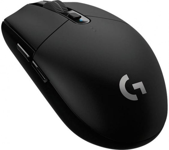 Logitech G305 Lightspeed Wireless Gaming Mouse, RF Wireless + Bluetooth, 12000 DPI, Black