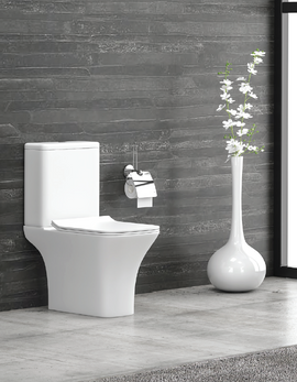 Pack WC Rimless à poser NATALIA 77x66,5x35,5 cm - avec abattant à frein de chute