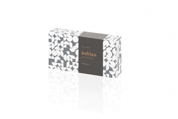 Lingettes visage WEPA Prestige, 2 plis, cellulose, blanches, 100 pièces 206451